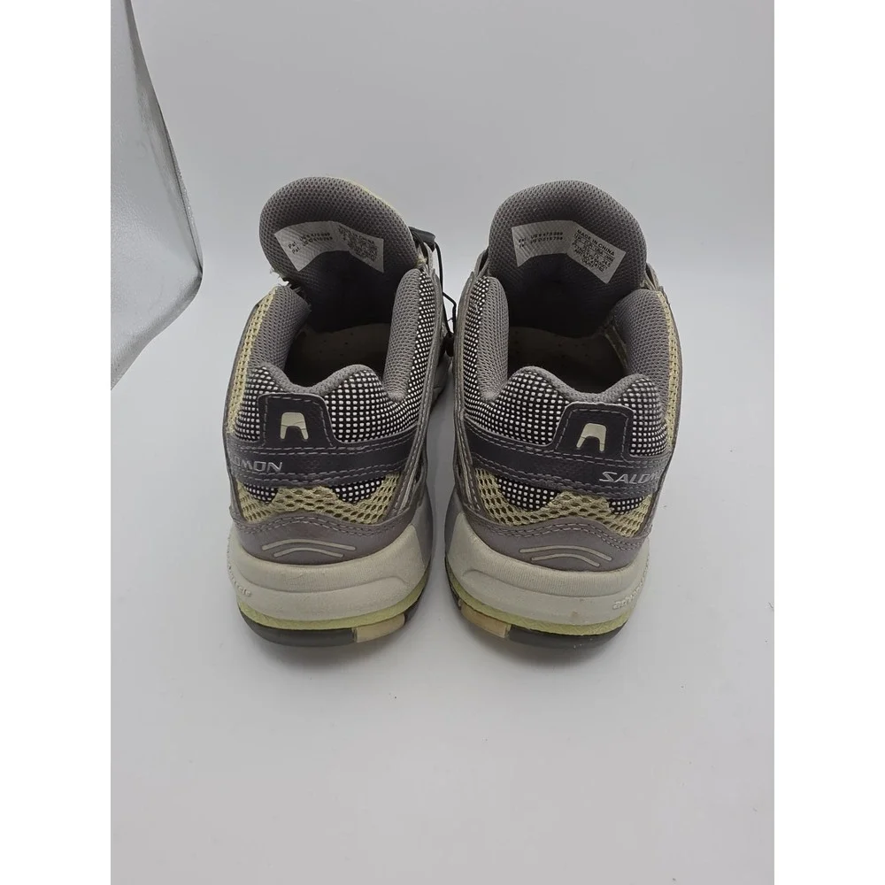 Salomon XA Comp 3 Women's Trail Running Shoes - Gray & Yellow Size 7.5